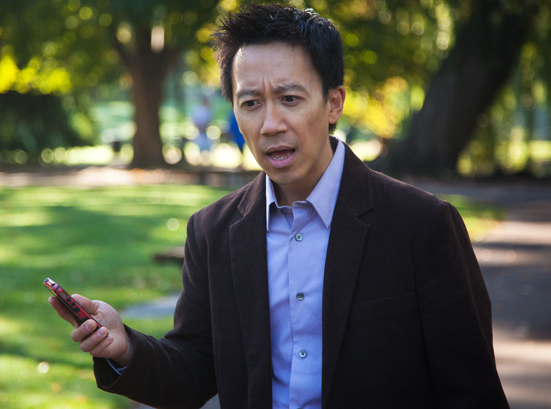 Albert stars as Chase in HOMOPHONIA at the San Diego Asian Film Festival